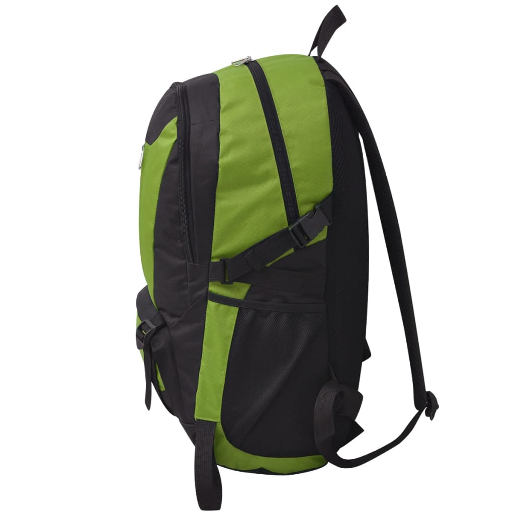 Ruksak za planinarenje 40 L crno-zeleni
