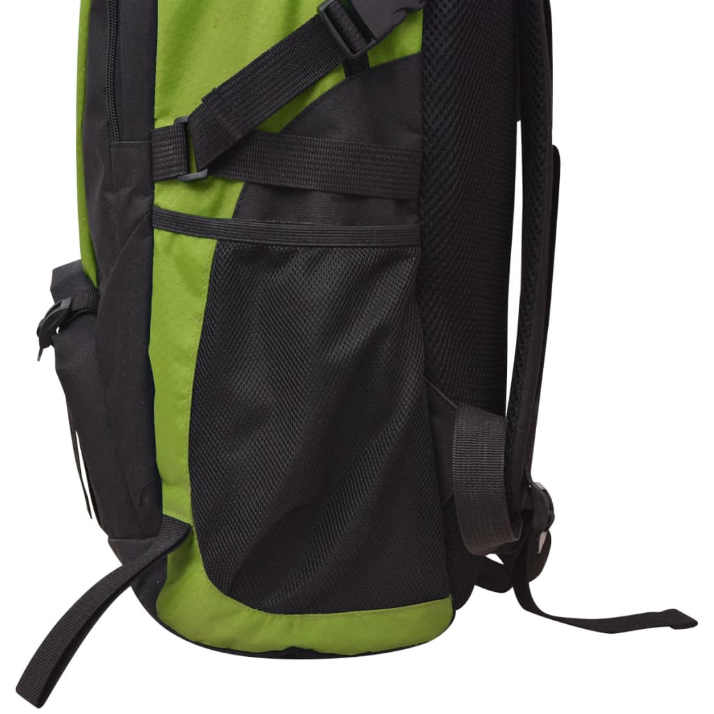 Ruksak za planinarenje 40 L crno-zeleni