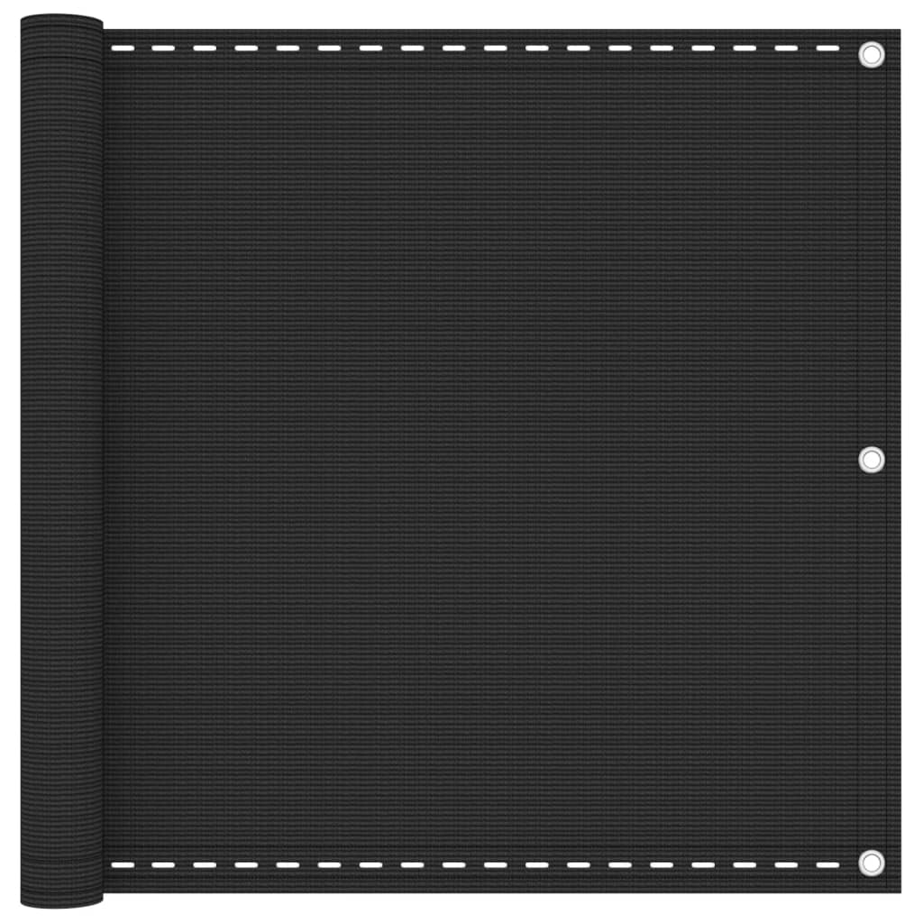 Balkonska Zaštita HDPE 90x600 cm Antracit Boja