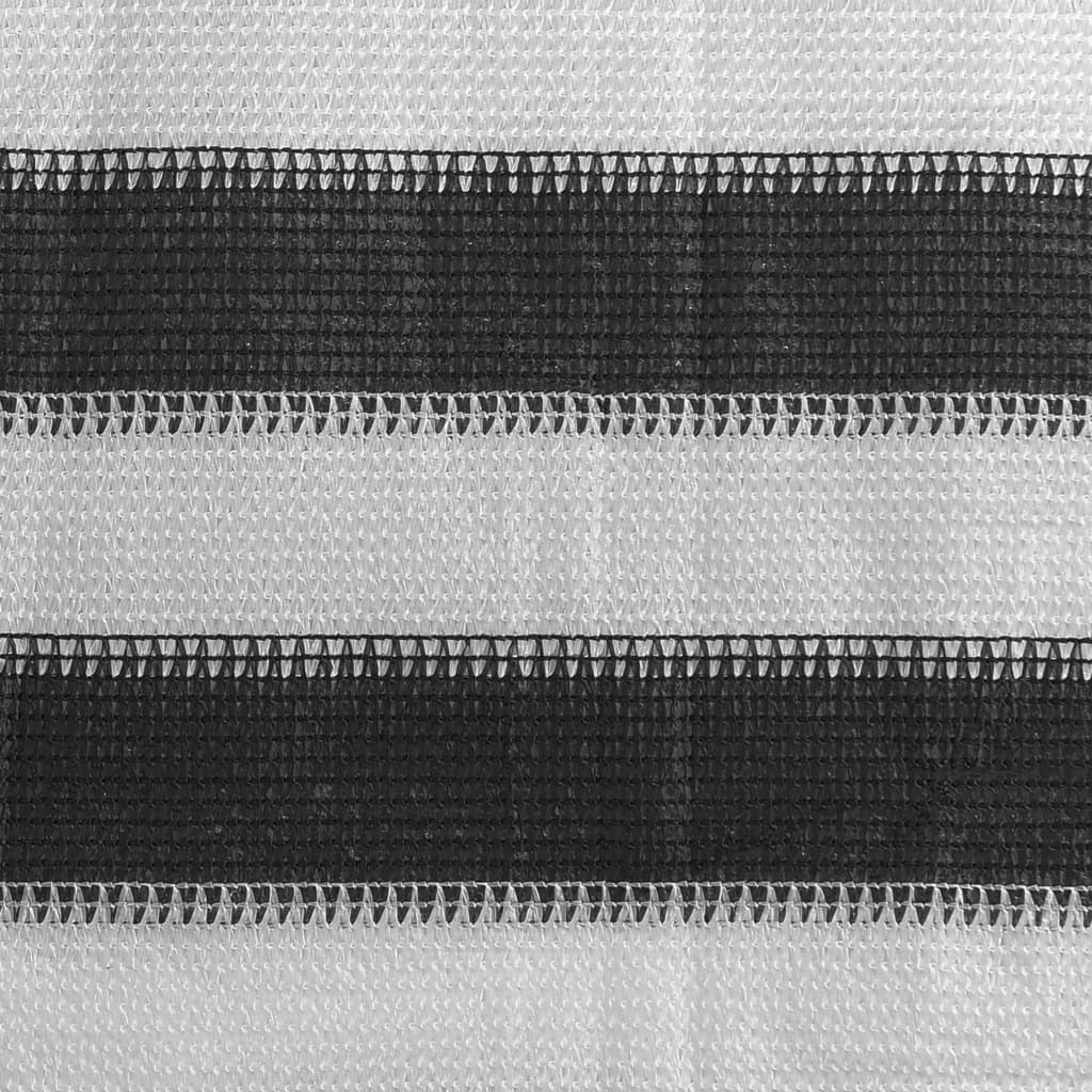 Balkonska Zaštita HDPE 75x600 cm Antracit i Bijela Boja