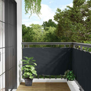 Balkonska Zaštita Oxford Tkanina u Antracit Boji 75x400 cm