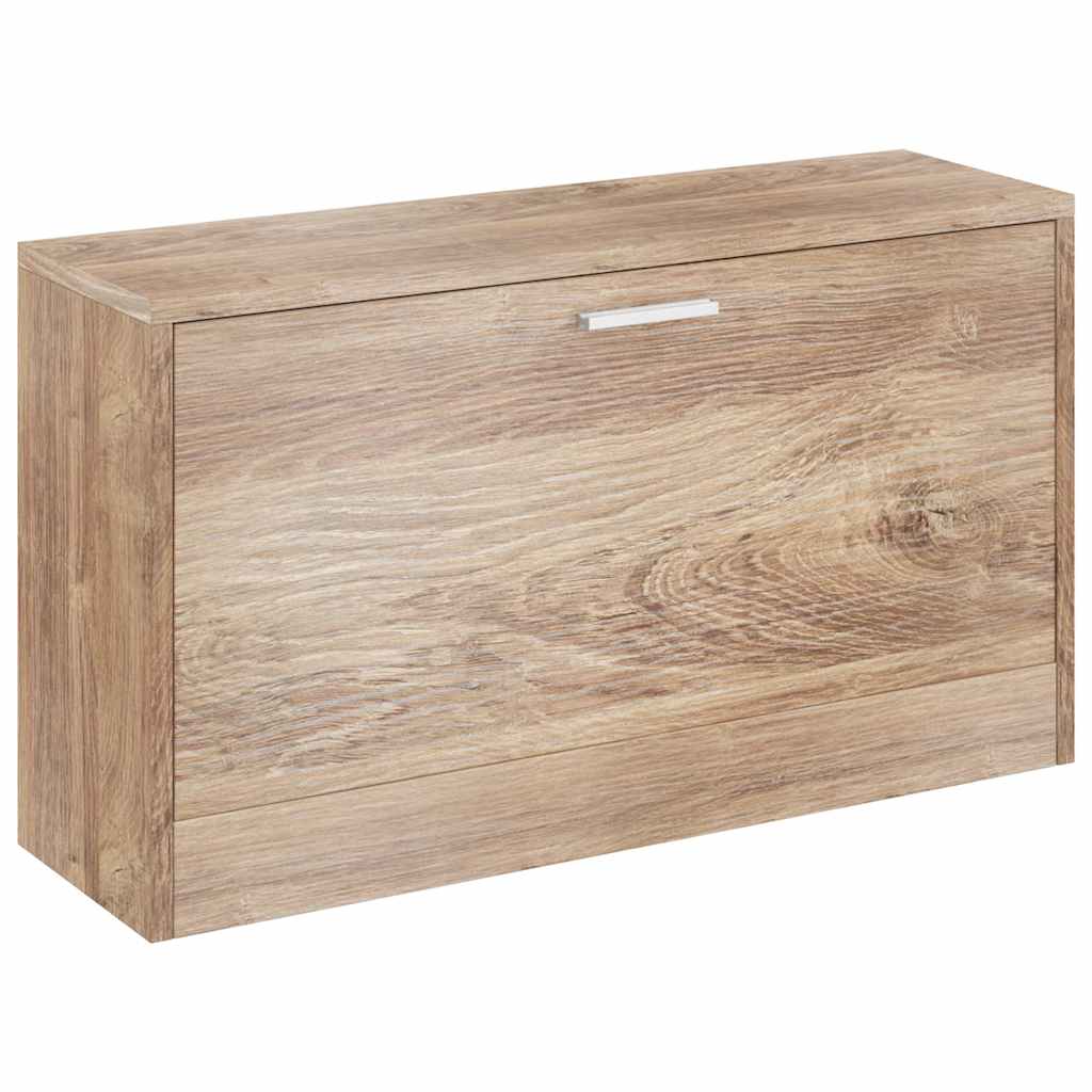 Klupa za odlaganje cipela boja hrasta 80 x 24 x 45 cm