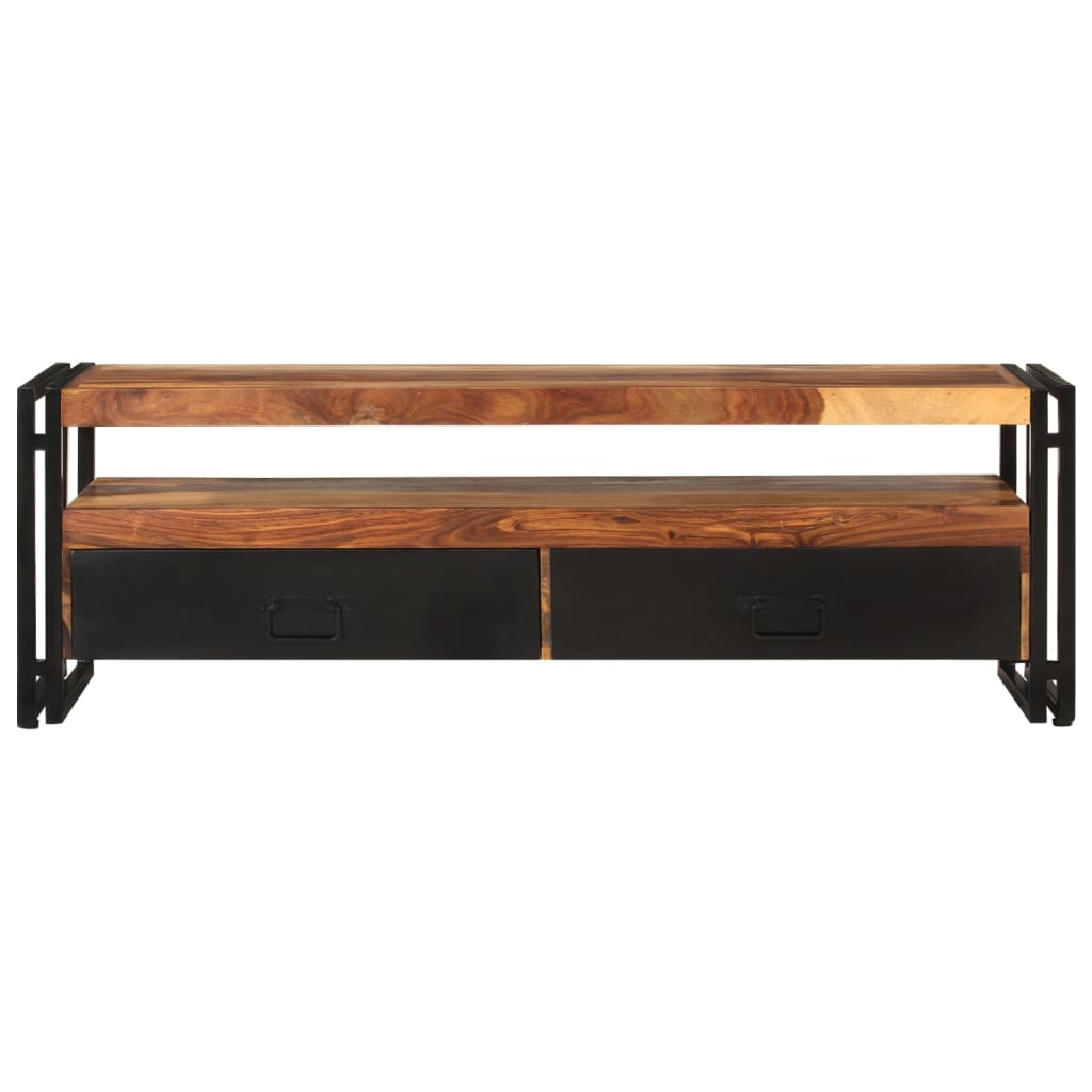 TV ormarić od masivnog drva akacije 120 x 30 x 40 cm