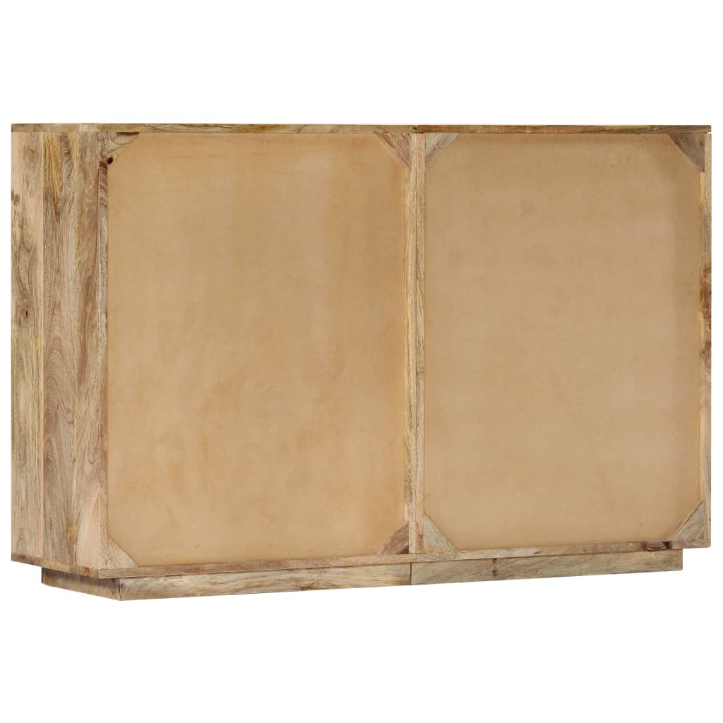 Ormarić s abecedom i 6 ladica 120x35x79 cm masivno drvo manga