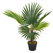 Umjetna palma s posudom zelena 70 cm