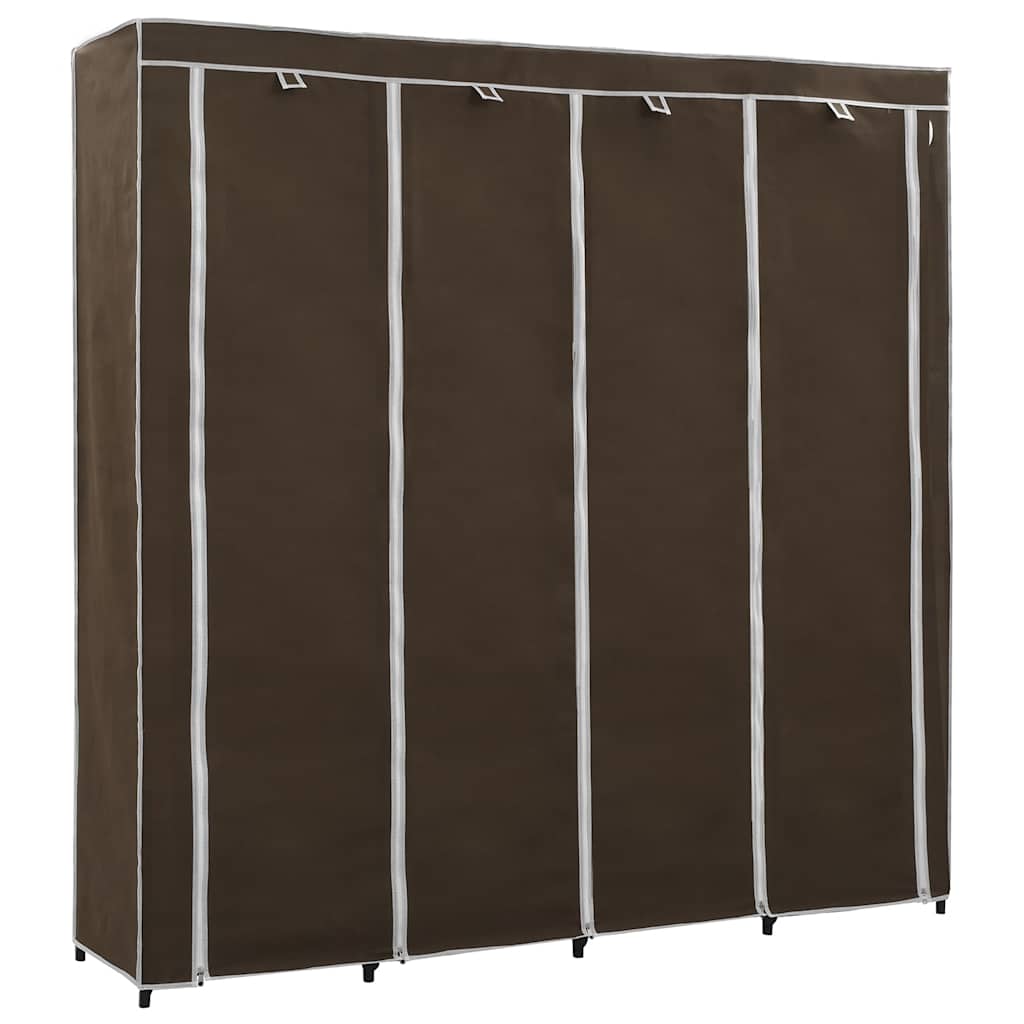 Ormar s 4 odjeljka smeđi 175 x 45 x 170 cm