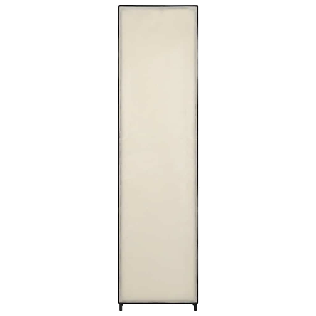 Ormar s 4 odjeljka krem 175 x 45 x 170 cm