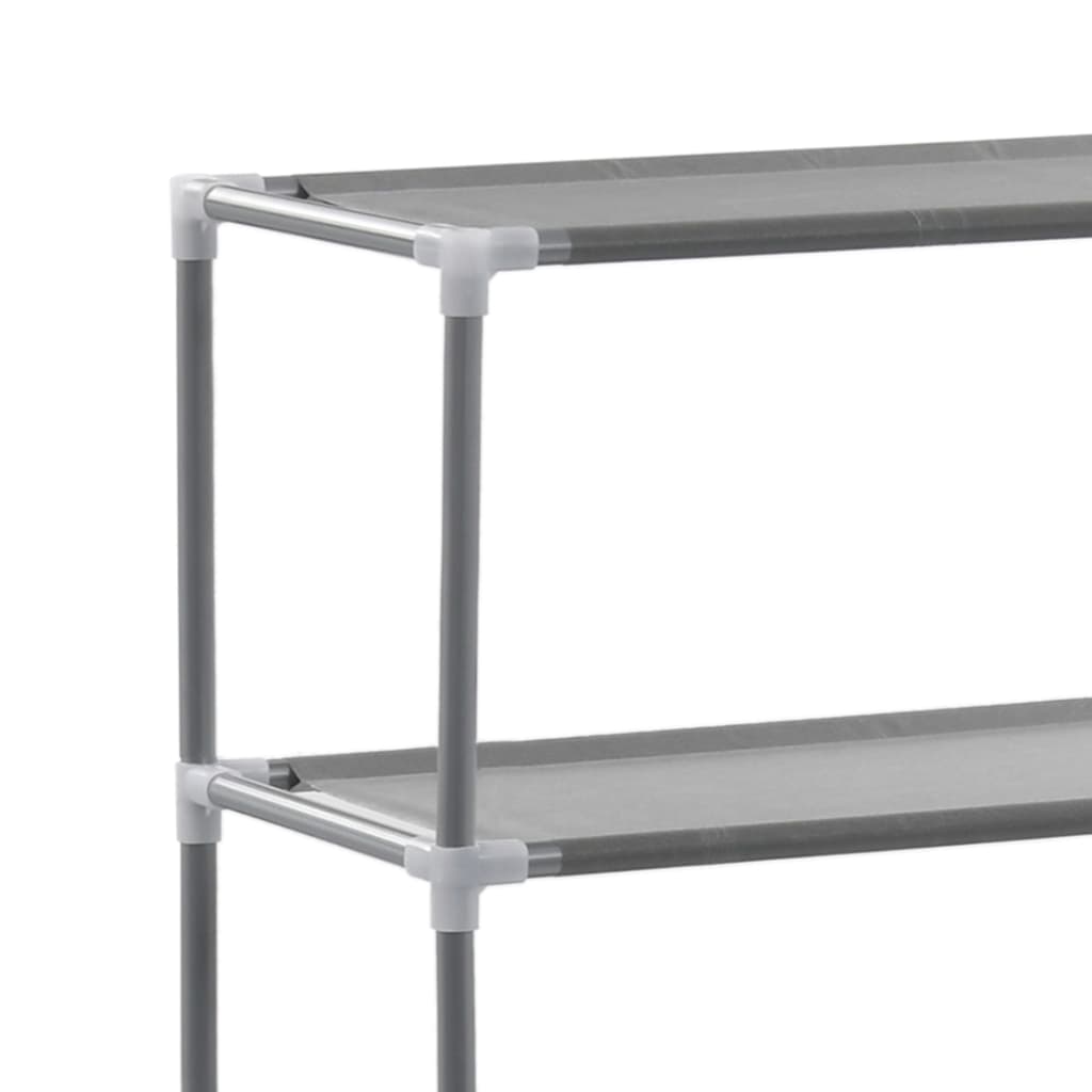 Stalak za pohranu iznad toaleta s 3 razine srebrni 53x28x169 cm