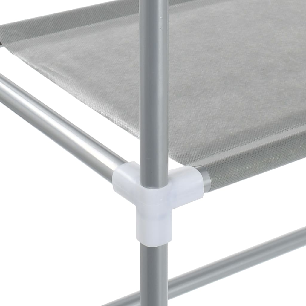 Stalak za pohranu iznad perilice 3 razine srebrni 69x28x169 cm