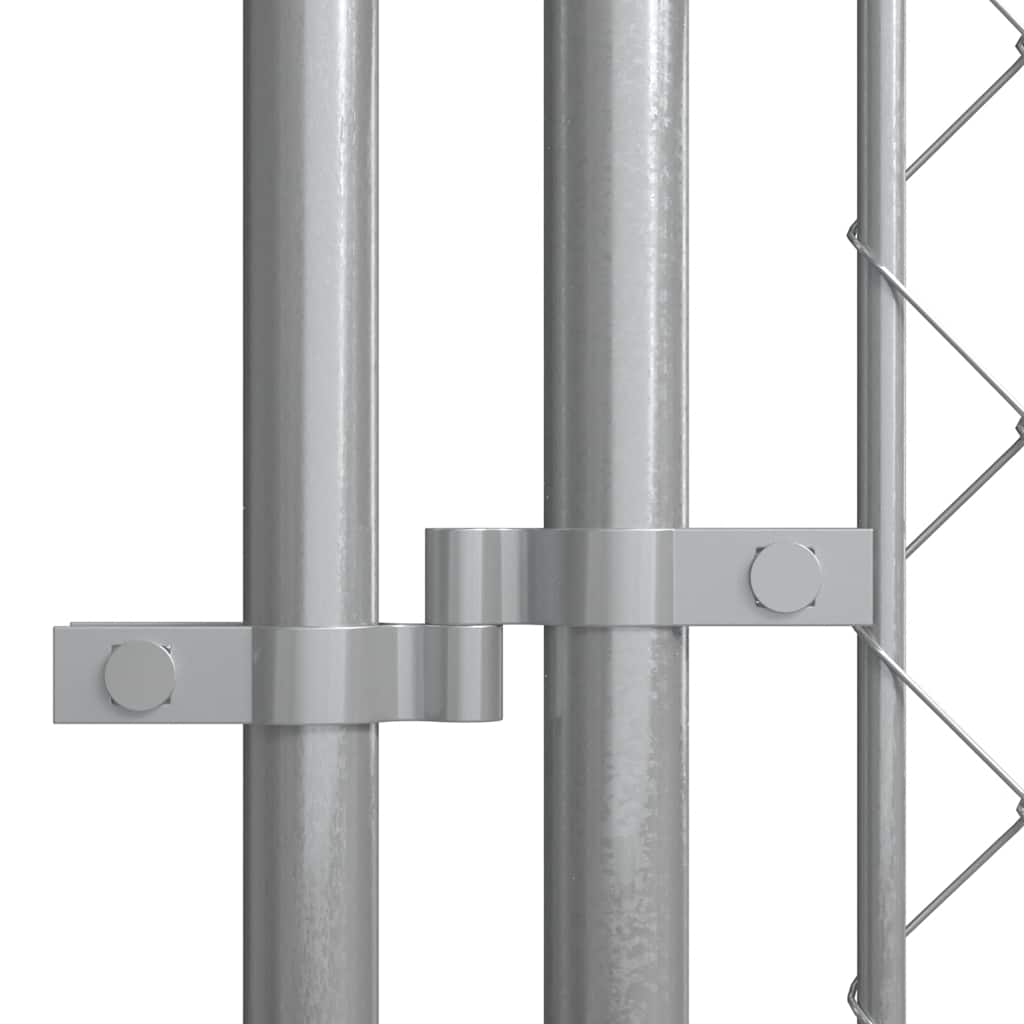 Vanjski kavez za pse s krovom 7,6 x 3,8 x 2,3 m