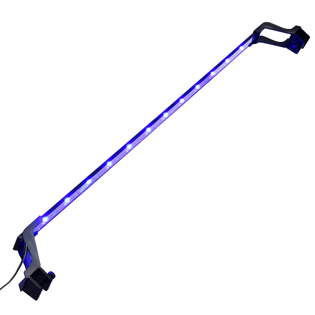 Akvarijsko LED svjetlo sa stezaljkama 90 - 105 cm plavo-bijelo