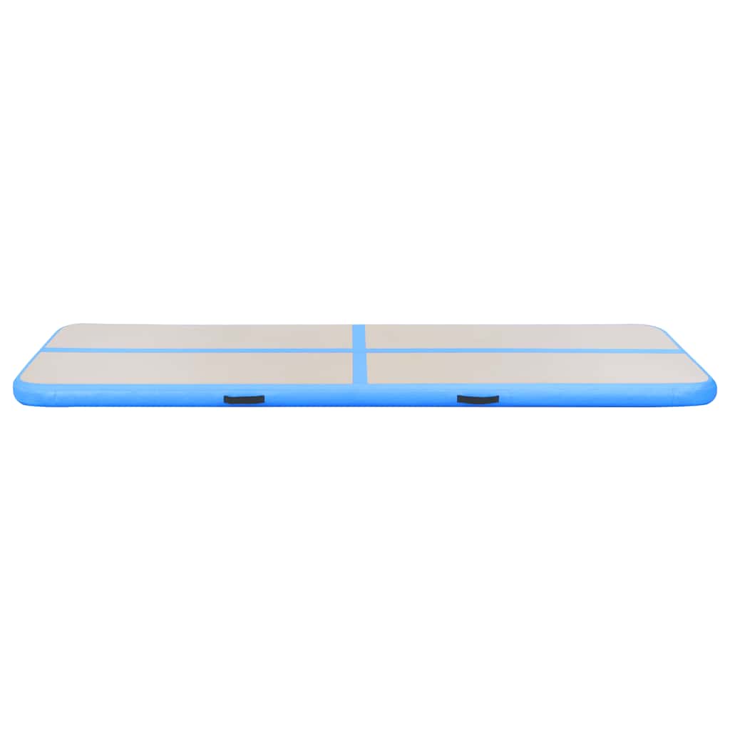 Strunjača na napuhavanje s crpkom 400 x 100 x 10 cm PVC plava
