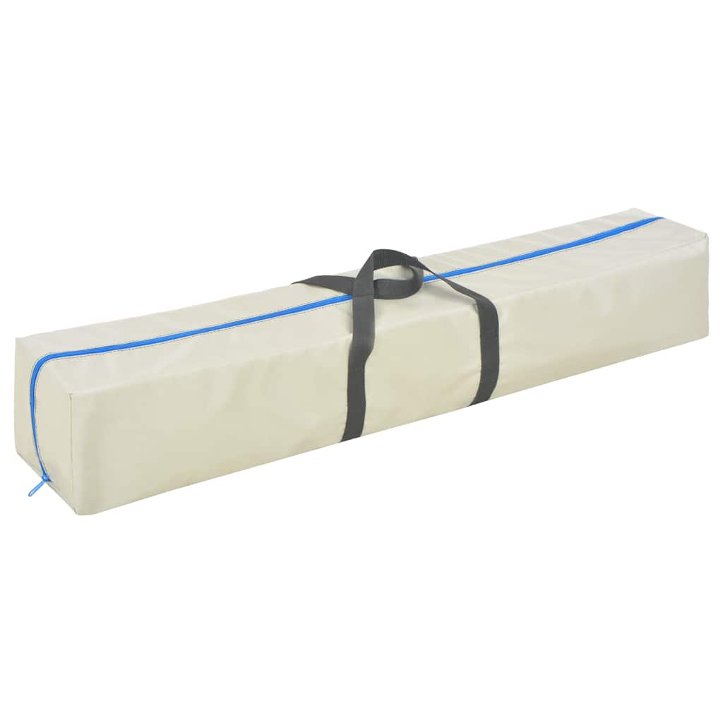 Strunjača na napuhavanje s crpkom 600 x 100 x 10 cm PVC zelena