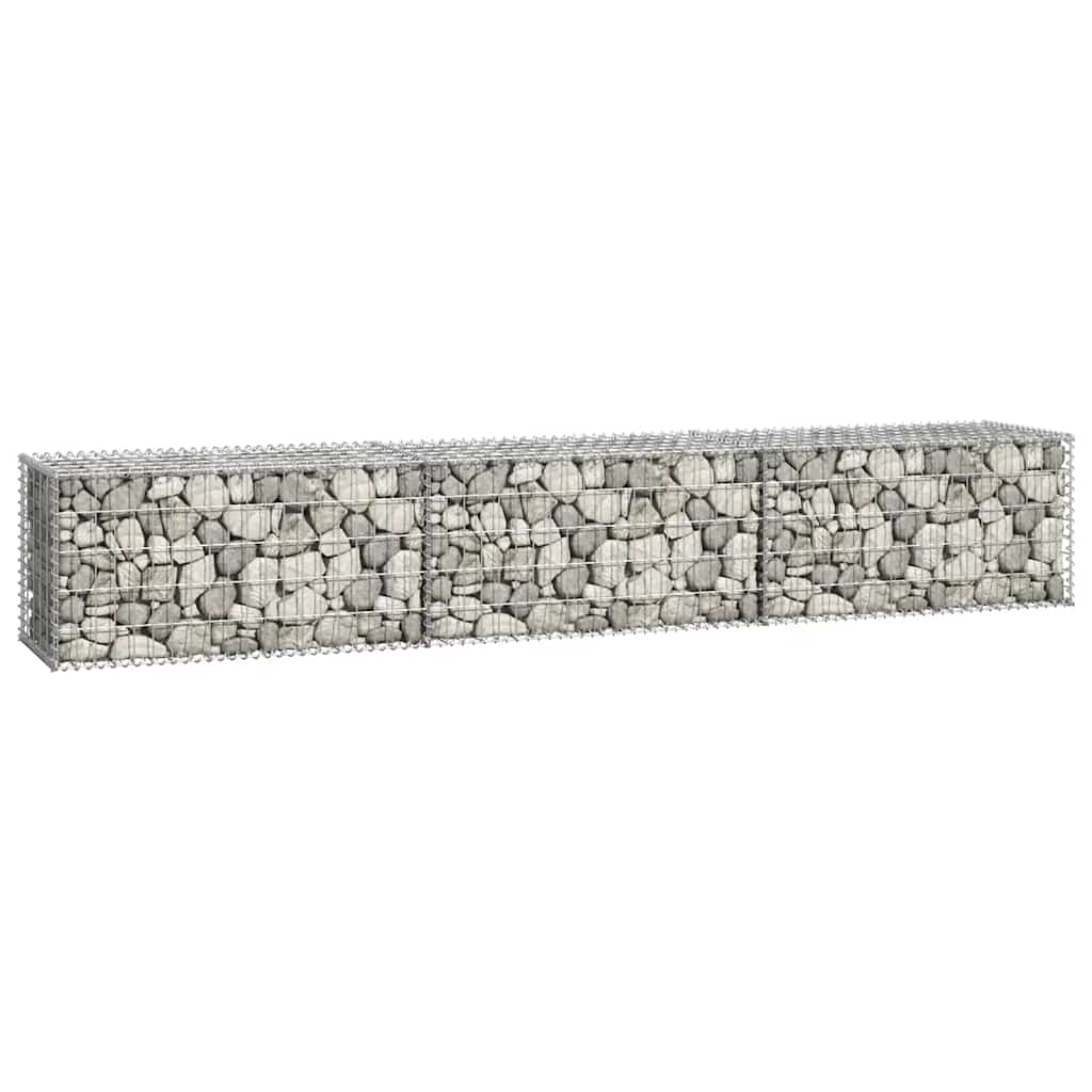 Gabionski zid s poklopcima od pocinčanog čelika 300 x 50 x 50 cm