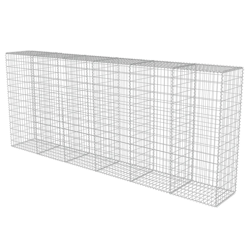 Gabionski zid s poklopcima od pocinčanog čelika 300 x 50 x 150 cm