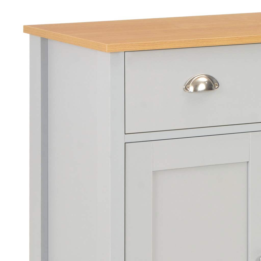 Komoda siva 79 x 35 x 81 cm