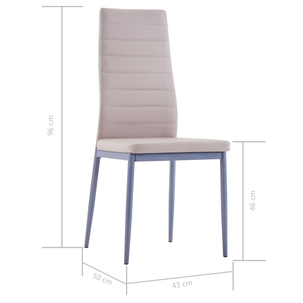 Petodijelni blagovaonski set boja cappuccina