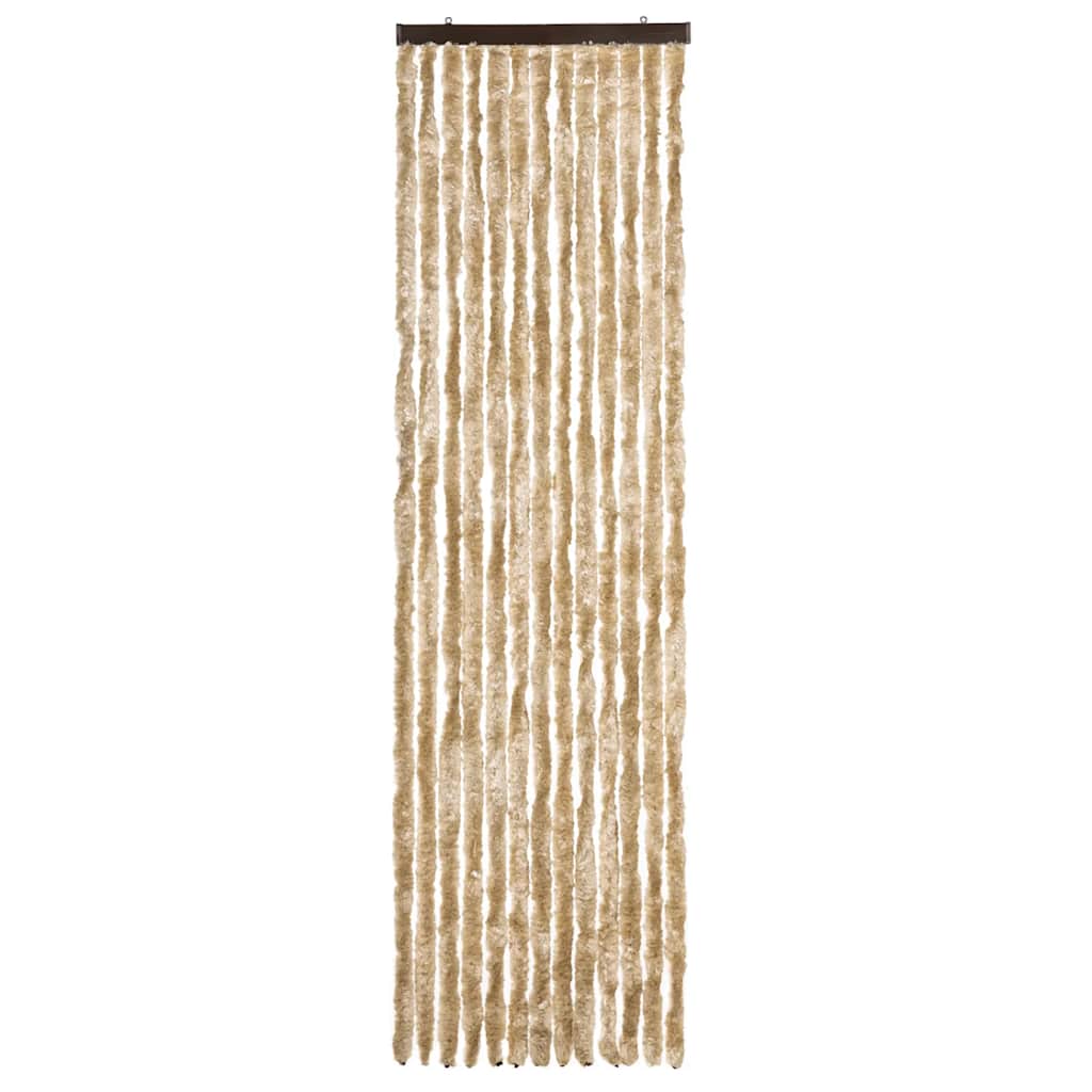 Zastor protiv insekata bež 56 x 185 cm šenil