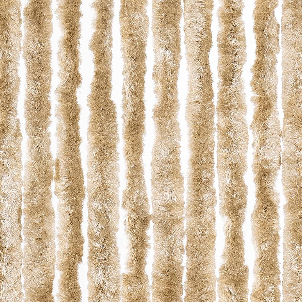 Zastor protiv insekata bež 90 x 220 cm šenil
