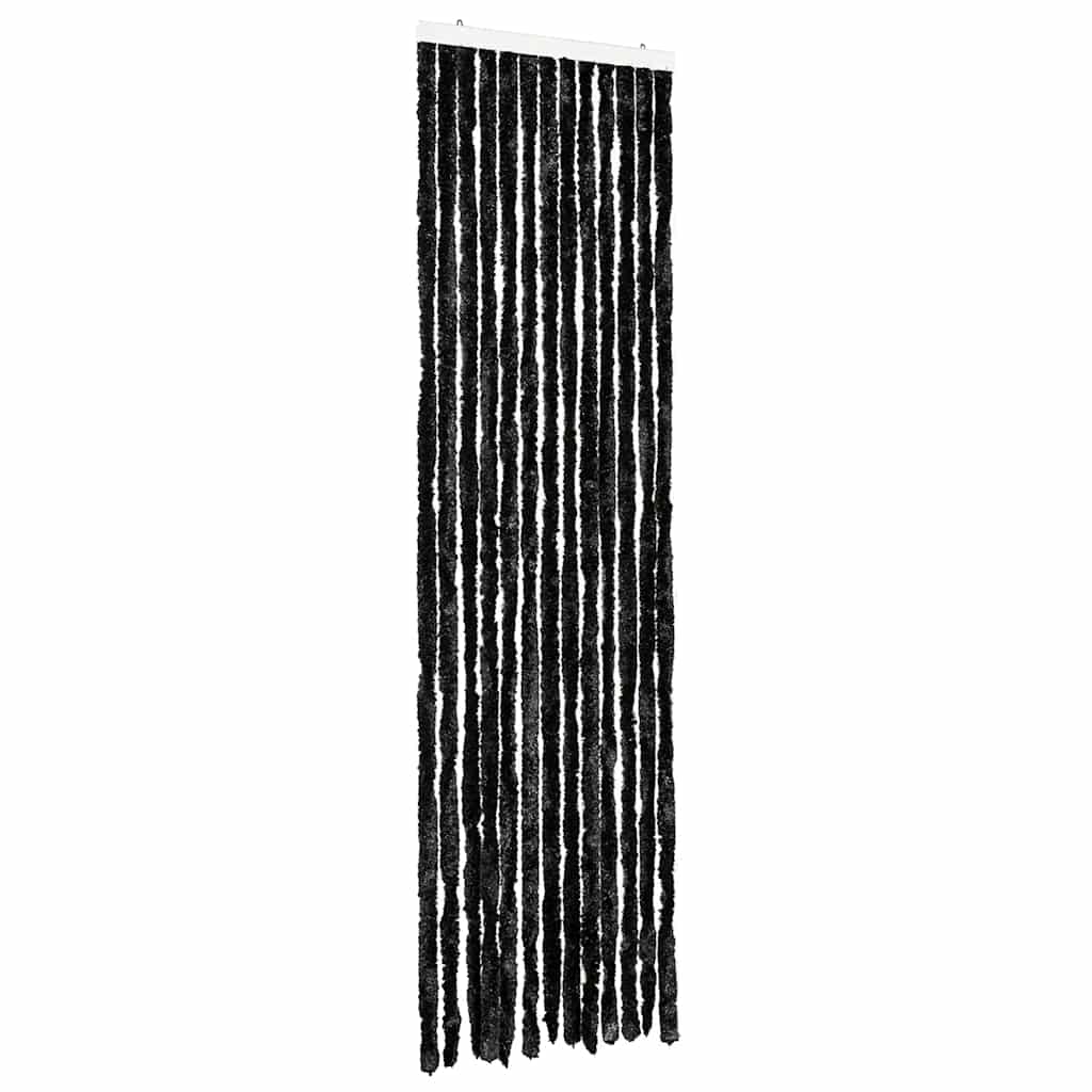 Zastor protiv insekata antracit 56 x 185 cm šenil