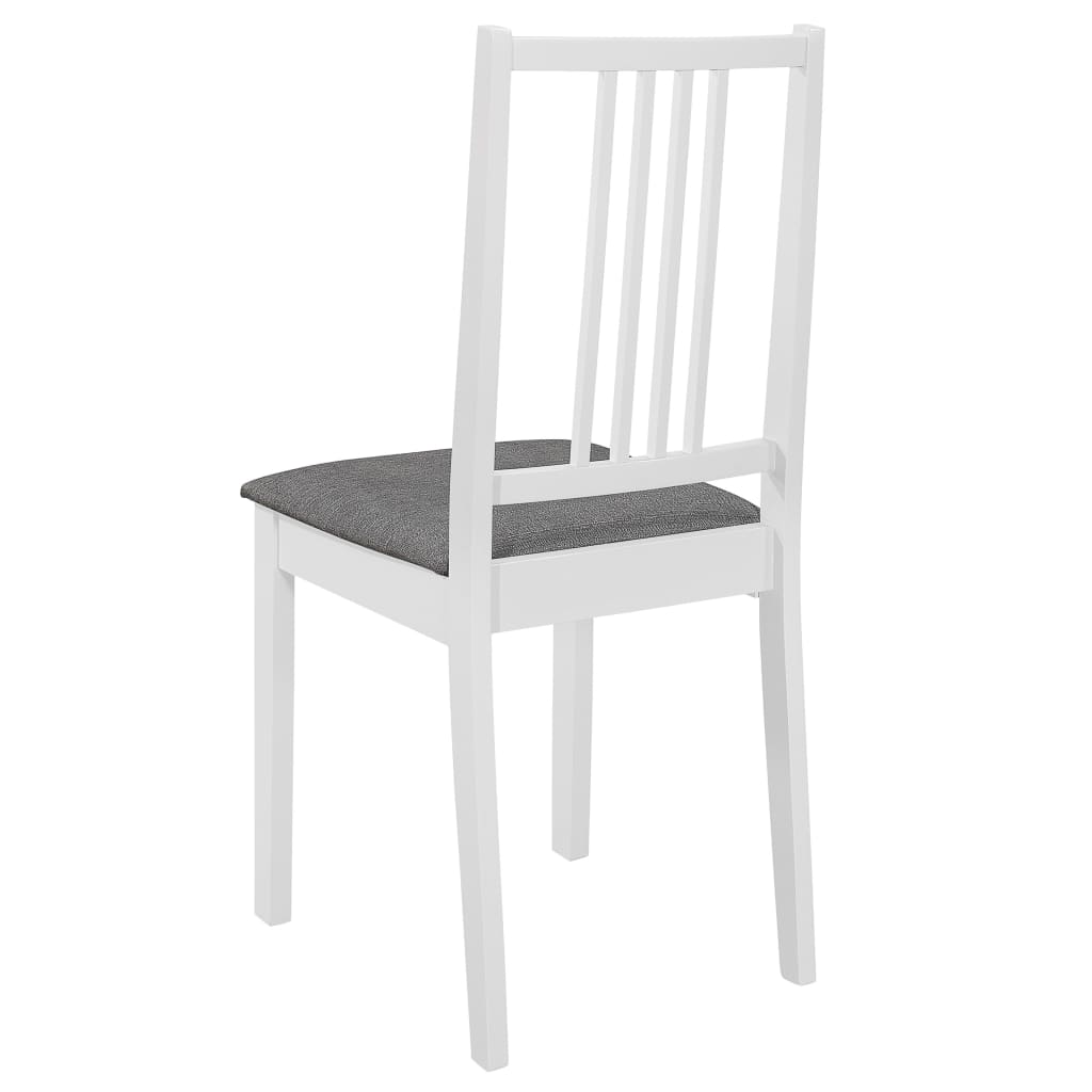5-dijelni blagovaonski set od MDF-a bijeli