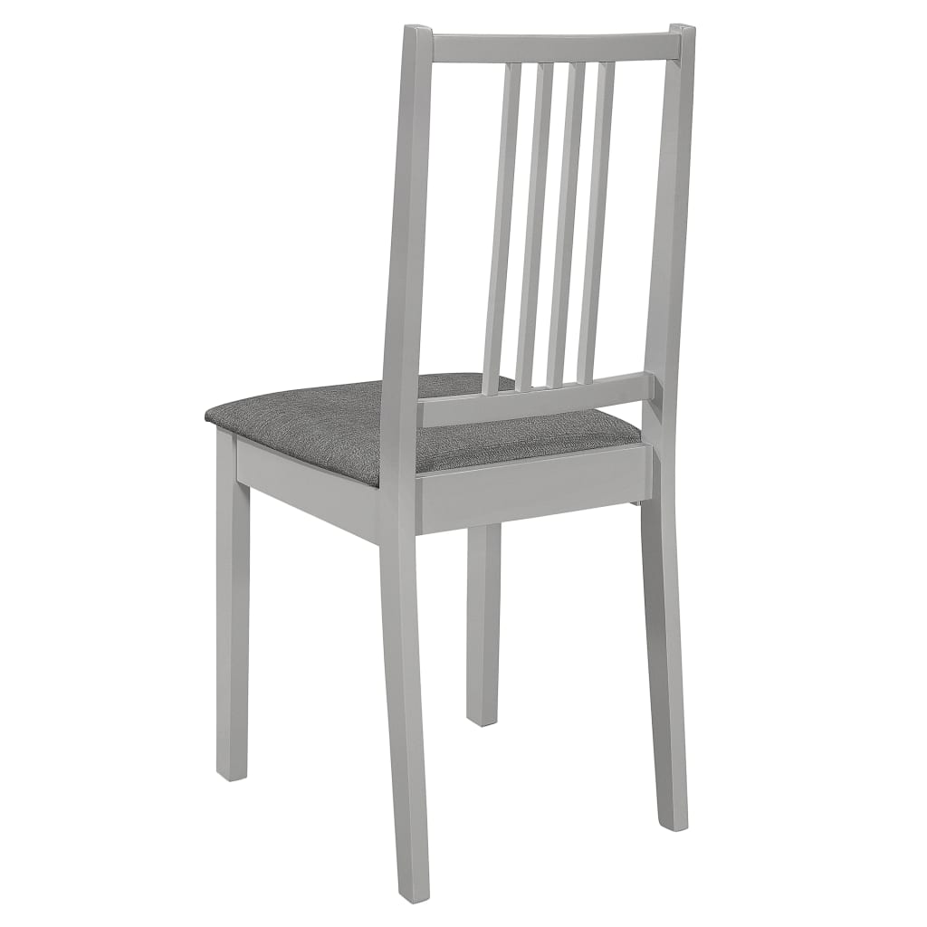 3-dijelni blagovaonski set od MDF-a sivi