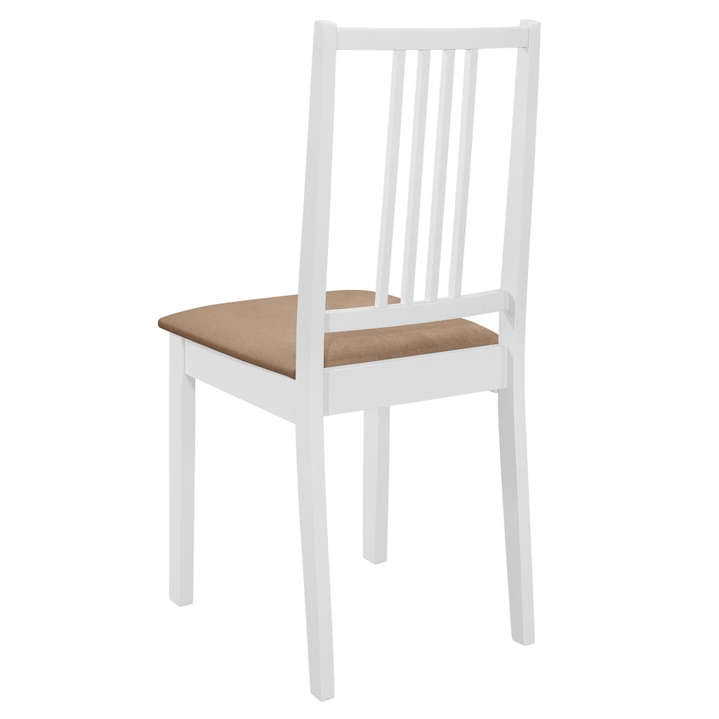 5-dijelni blagovaonski set od MDF-a bijeli