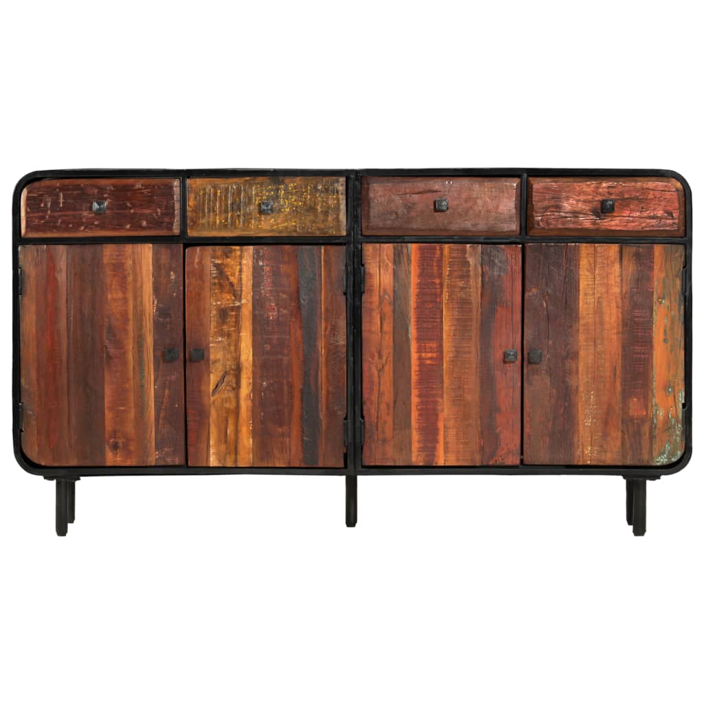 Komoda od masivnog obnovljenog drva 140 x 35 x 76 cm