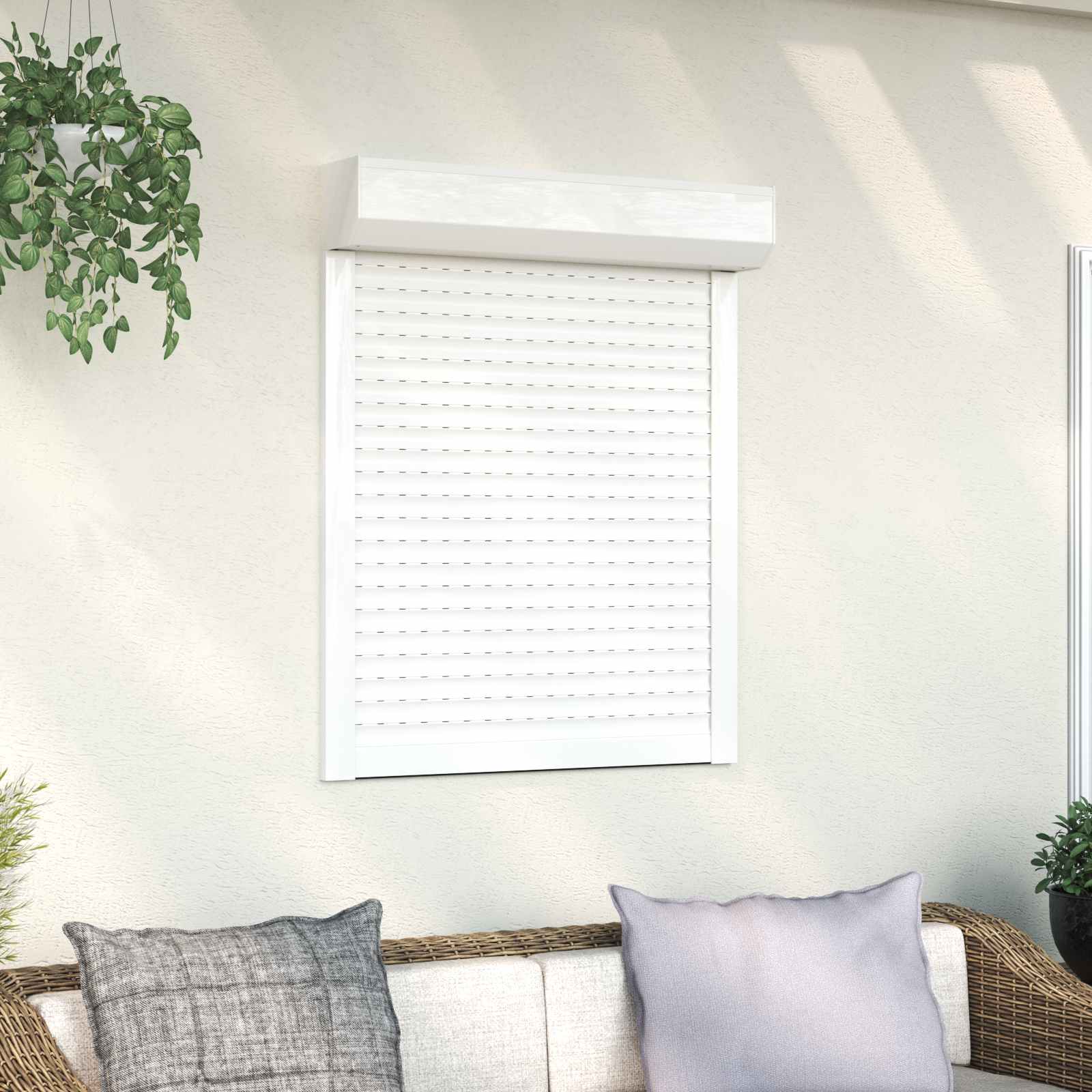 Roletna Bijeli 70 x 100 cm Aluminij i poliuretan