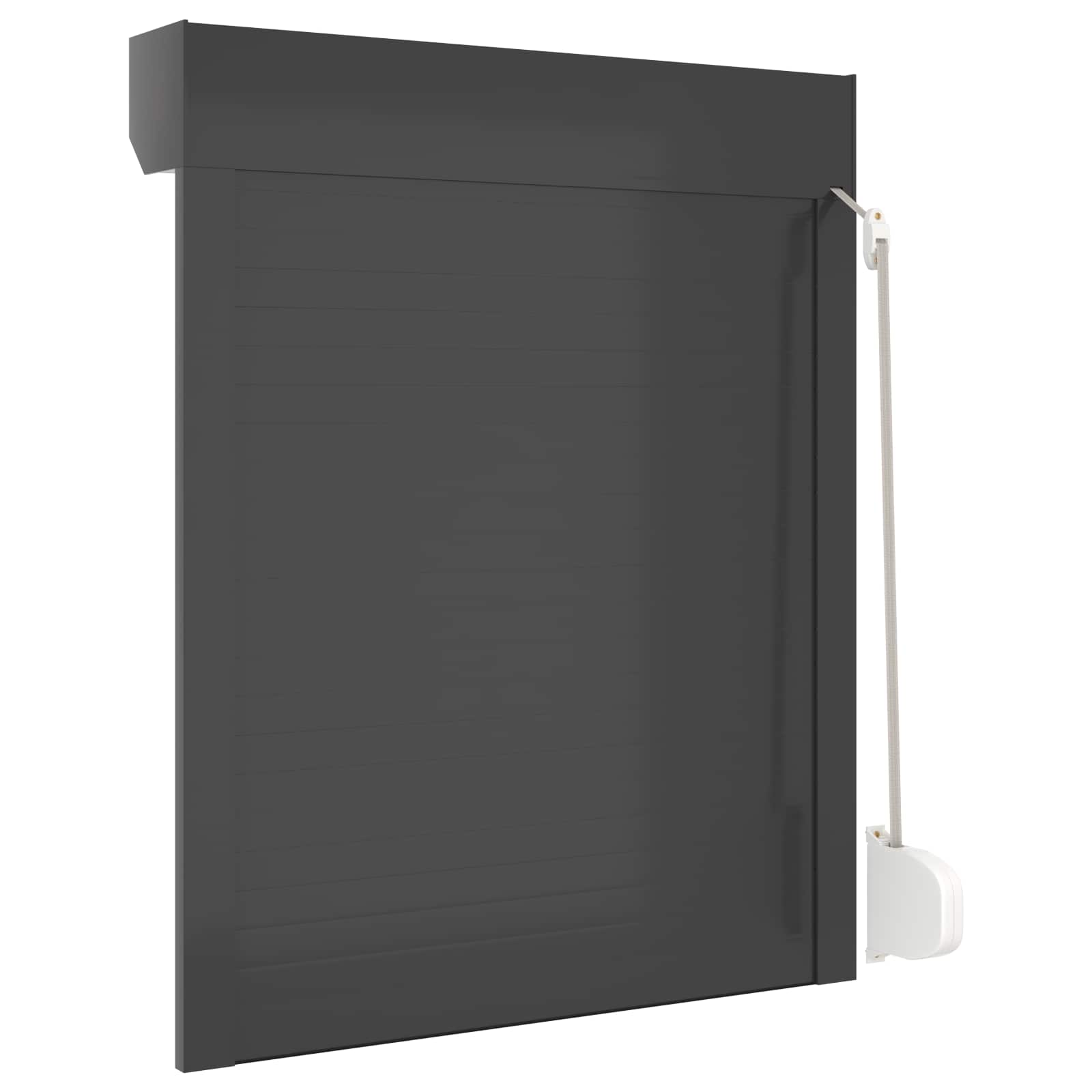 Roletna Antracit 70 x 100 cm Aluminij i poliuretan