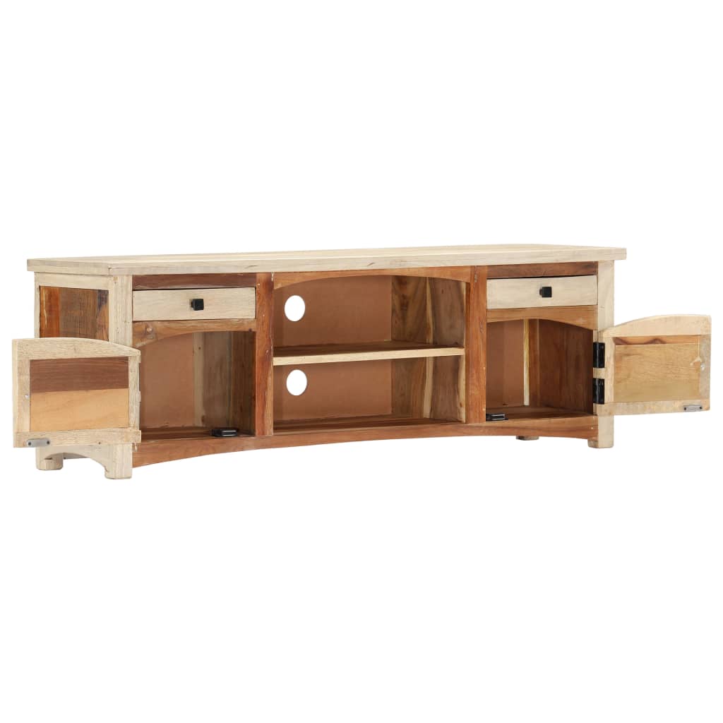 TV ormarić 120 x 30 x 40 cm od masivnog obnovljenog drva