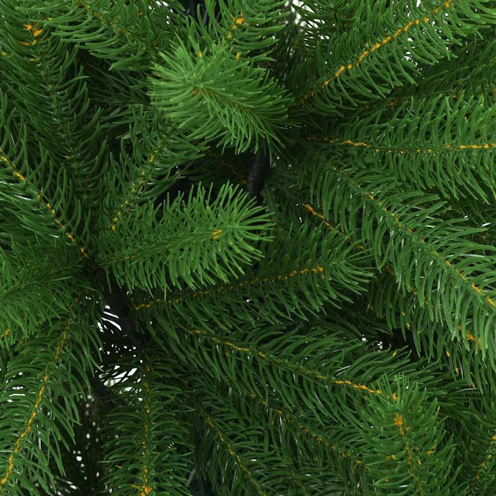 Umjetno božićno drvce s realističnim iglicama 240 cm zeleno