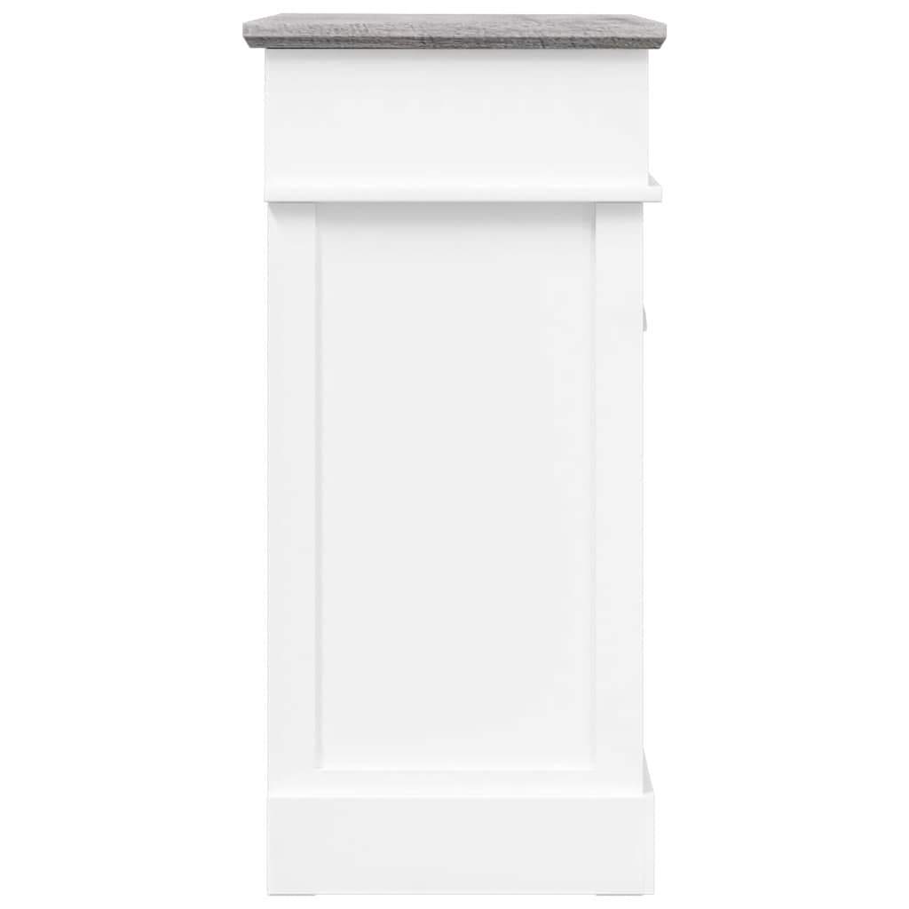 Ormarić za cipele sivi 50 x 28 x 58 cm od drva paulovnije
