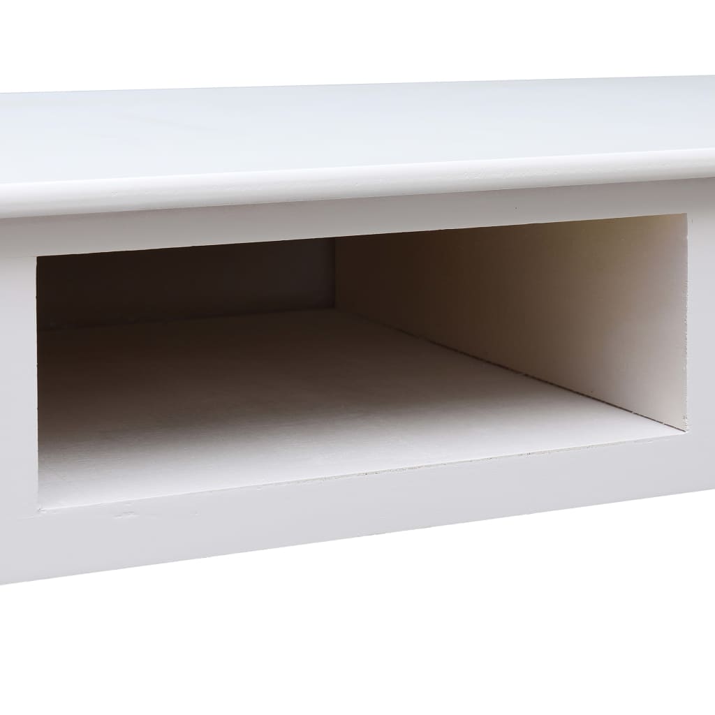 Pisaći stol bijeli 110 x 45 x 76 cm drveni