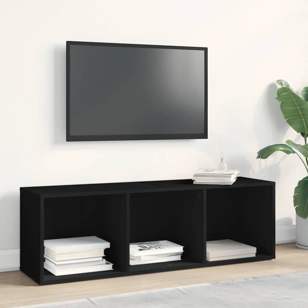 Ormarić za knjige/TV crni 36 x 30 x 114 cm konstruirano drvo