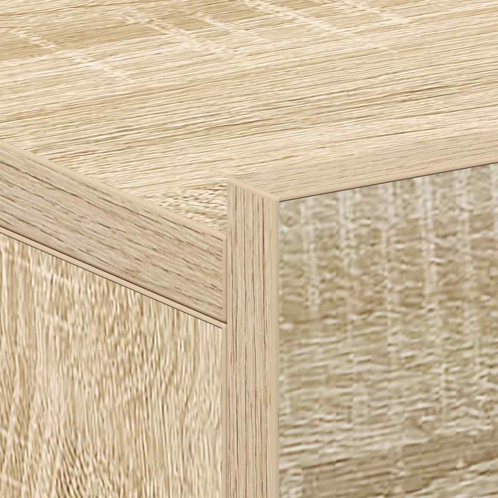 Viseći noćni ormarići 2 kom 40x30x15 cm konstruirano drvo