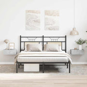Viseći noćni ormarići 2 kom 40x30x15 cm konstruirano drvo