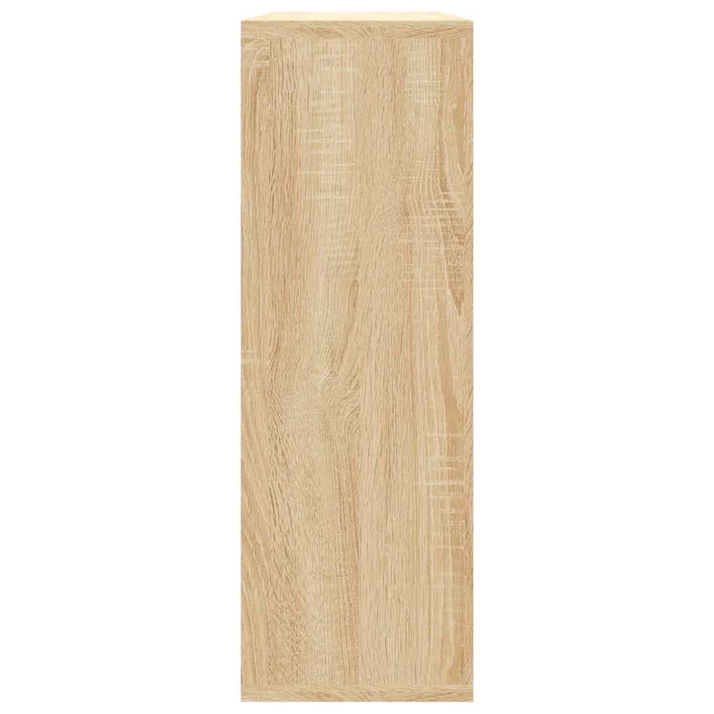 Zidne police boja hrasta sonome 104x20x58,5cm konstruirano drvo