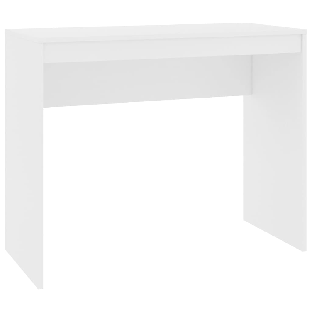 Radni stol bijeli 90 x 40 x 72 cm od konstruiranog drva