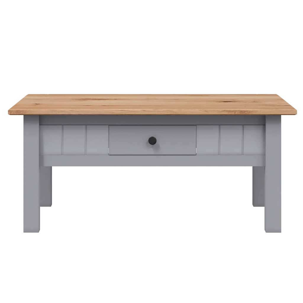Stolić za kavu od borovine sivi 100x60x43,5 cm asortiman Panama