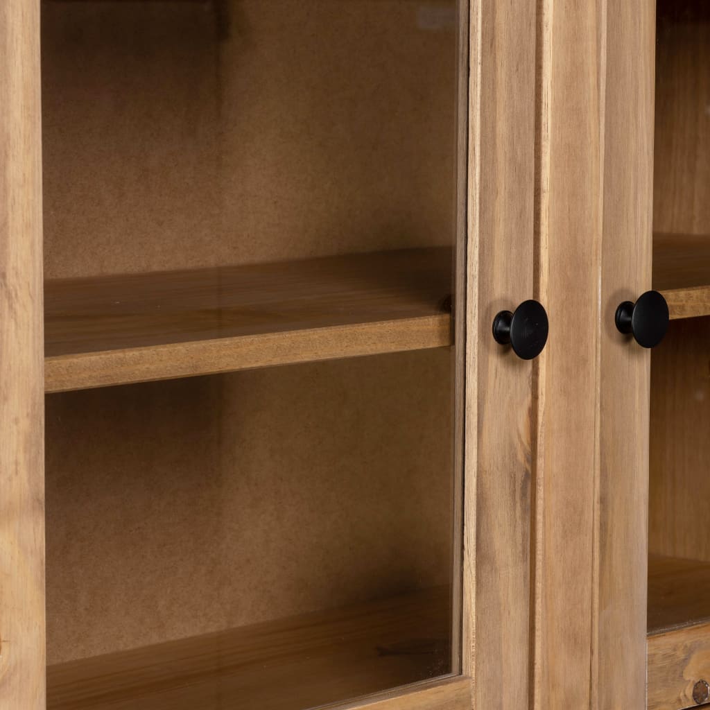 Visoka komoda od borovine 93 x 40,5 x 180 cm asortiman Panama