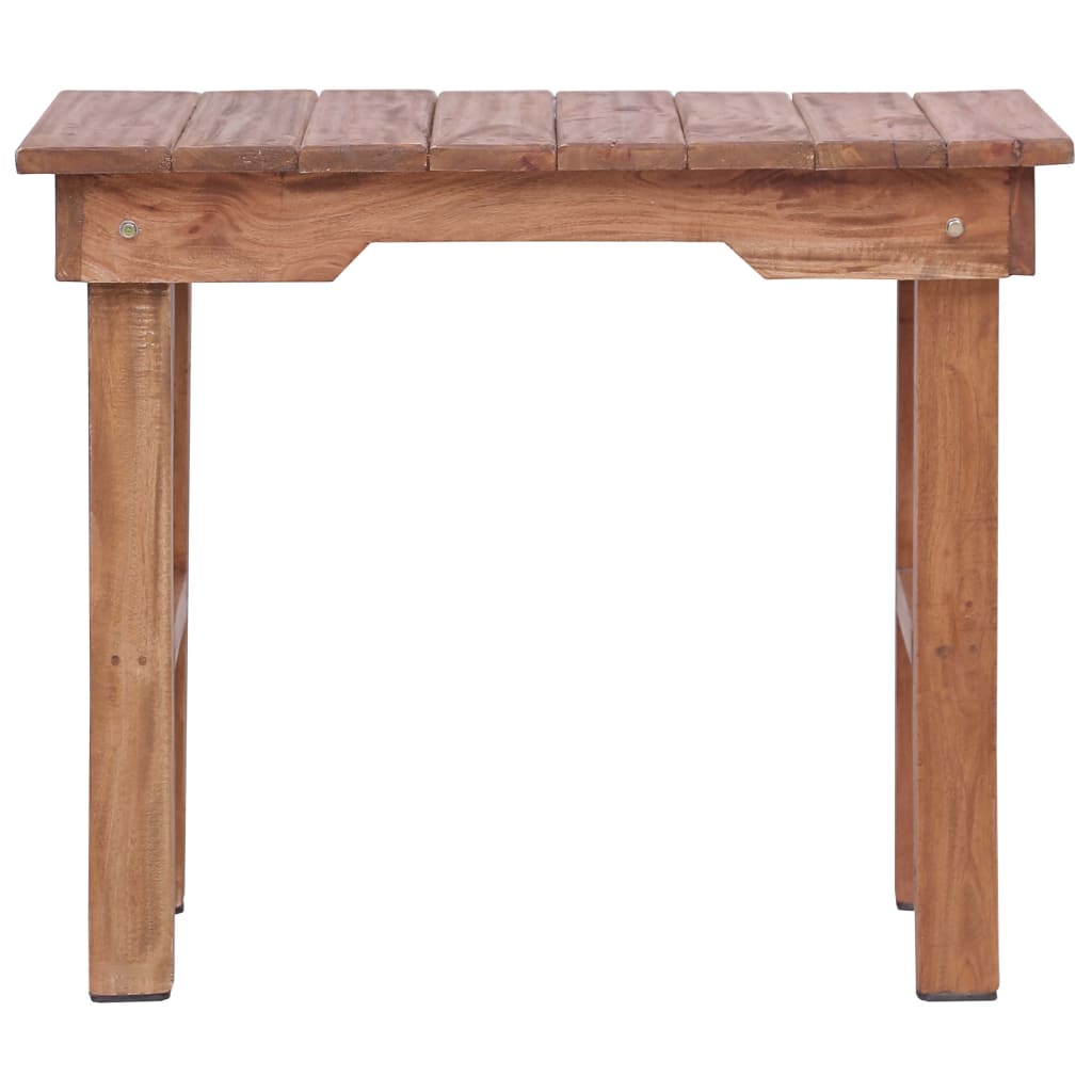 Kutni stolić 70 x 35 x 60 cm od masivnog drva mahagonija