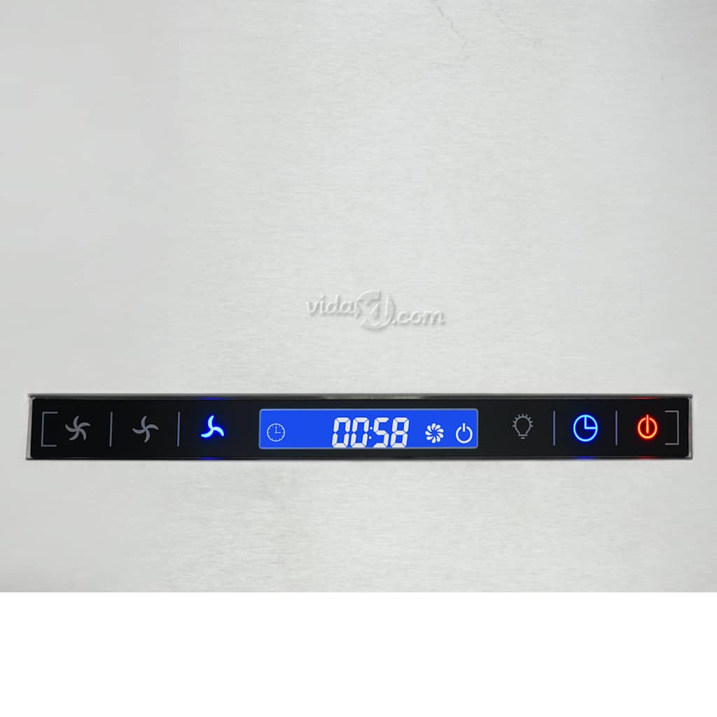 Viseća otočna napa sa senzorom na dodir LCD 37 cm čelična
