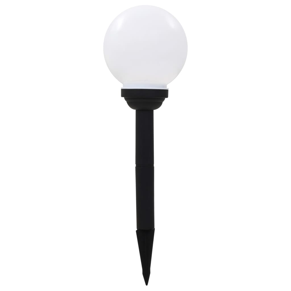 Vanjske solarne svjetiljke 8 kom LED kuglaste 15 cm RGB