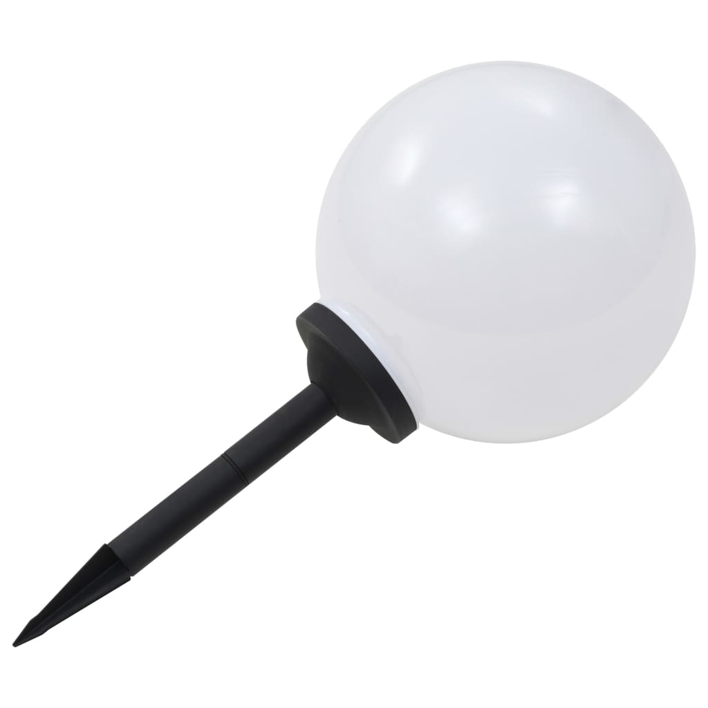 Vanjske solarne svjetiljke 4 kom LED kuglaste 30 cm RGB