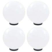 LED kuglaste svjetiljke 4 kom 30 cm PMMA