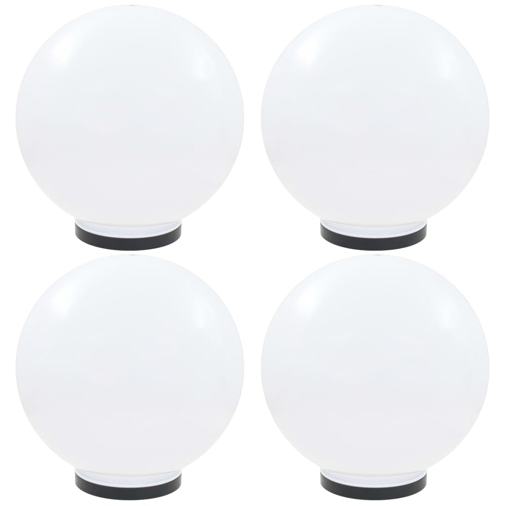 LED kuglaste svjetiljke 4 kom 40 cm PMMA