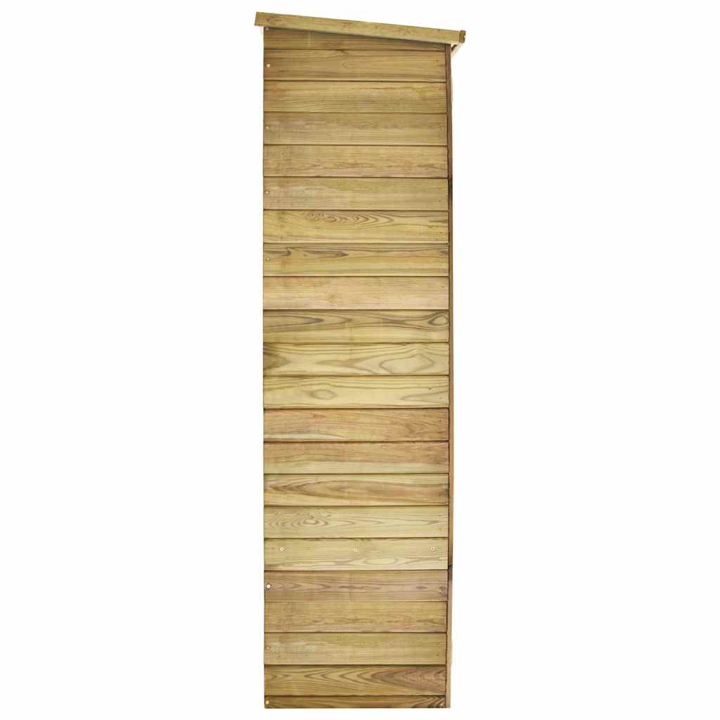 Vrtna kućica za alat od impregnirane borovine 123 x 50 x 171 cm
