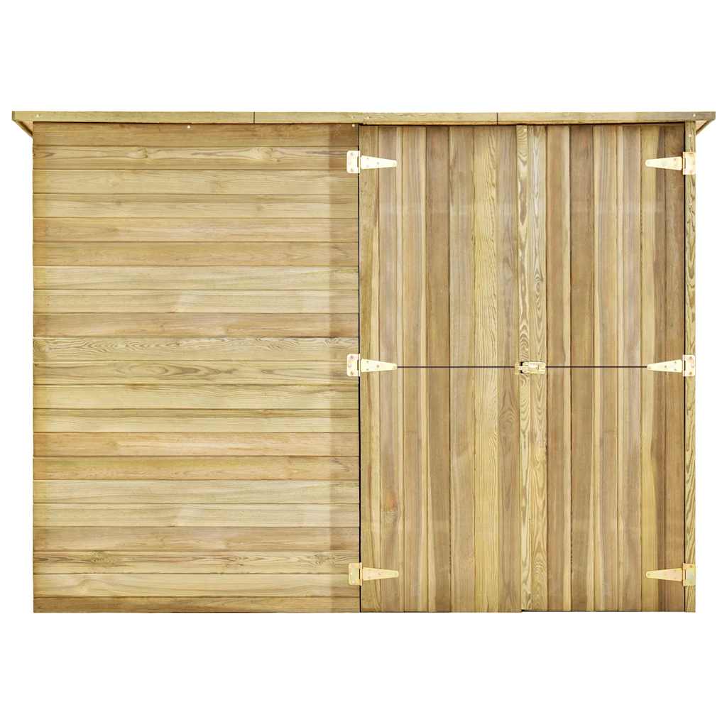 Vrtna kućica od impregnirane borovine 232 x 110 x 170 cm