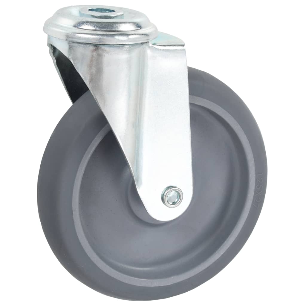 Okretni kotačići s otvorom za vijke 24 kom 125 mm
